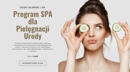 Program Beauty Care SPA - Szablon Witryny Mobilnej