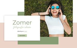 Zomerfotografie-Ideeën - Klaar Websitethema