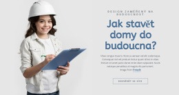 Stavební Společnost – Šablona Stránky HTML