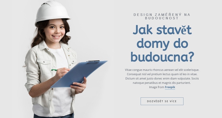 Stavební společnost Webový design