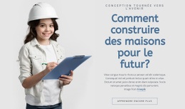 Entreprise De Construction - Conception De Site Web Simple