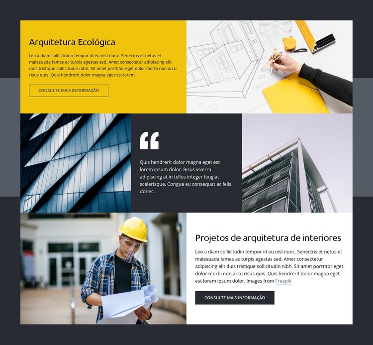 Soluções inovadoras aplicadas Design do site