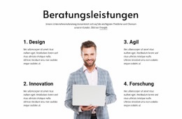 Bauen Sie Ein Agiles Und Belastbares Geschäft Auf – Einfaches Website-Modell