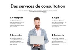 Construisez Une Entreprise Agile Et Résiliente - Modèle HTML5 Simple