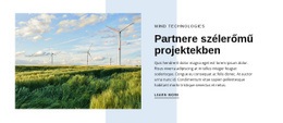 Szélenergia -Technológiák – Személyes Sablon