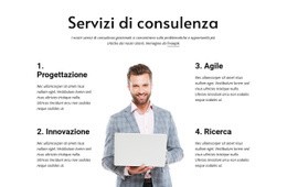 Crea Un'Attività Agile E Resiliente - Semplice Modello Di Sito Web