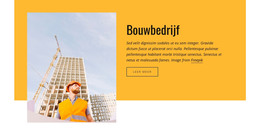 Civiele Techniek - Site Met Download Van HTML-Sjabloon