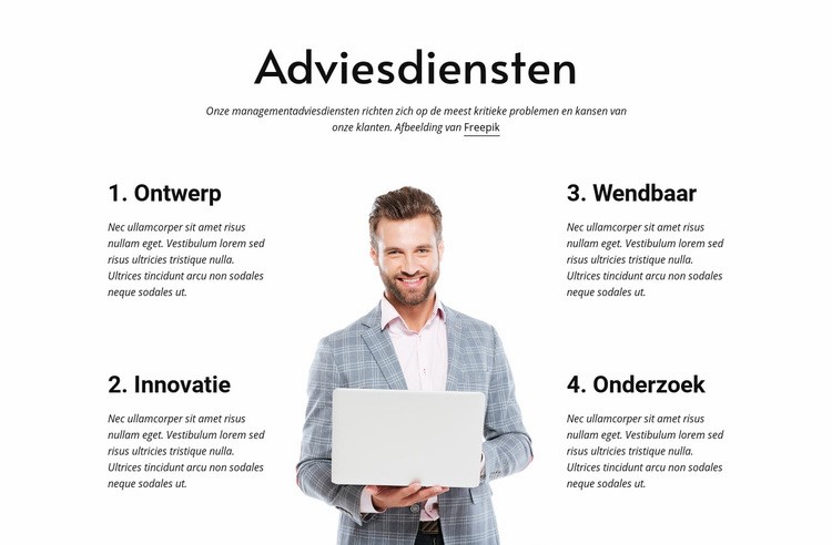 Bouw een flexibel en veerkrachtig bedrijf op Website ontwerp