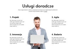 Zbuduj Zwinną I Odporną Firmę - Jednostronicowy Szablon HTML