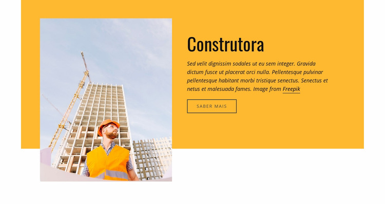 Engenharia Civil Template Joomla