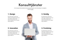 Bygg Upp En Smidig Och Spänstig Verksamhet Grundläggande HTML-Mall Med CSS