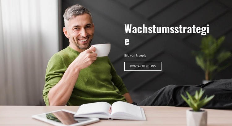 Wachstumsstrategie Landing Page