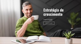 A Estratégia De Crescimento Modelo CSS Premium