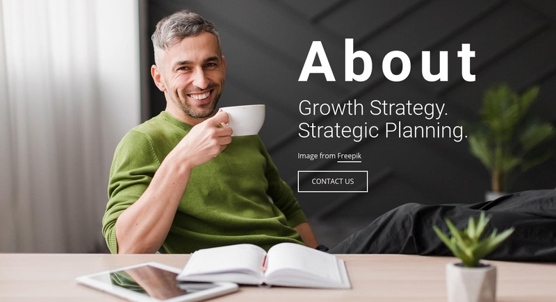 Growth Strategy Web Page Design