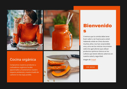 Cocina Orgánica - Fantástico Tema De WordPress