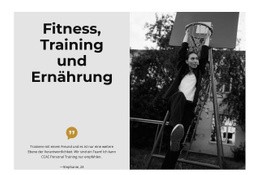 Exklusive HTML5-Vorlage Für Sportplätze