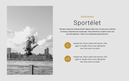 A Sport Életstílus – Webhelysablon Letöltése