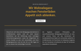 Text Auf Dunklem Hintergrund - Kostenloses CSS-Theme