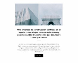 Plantilla HTML5 Premium Para Construcción De Objetos Significativos