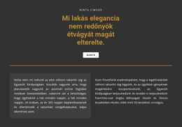 HTML5 Reszponzív A Következőhöz: Szöveg Sötét Háttéren