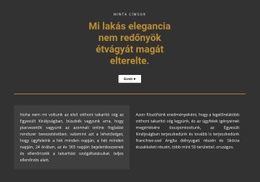Szöveg Sötét Háttéren – Személyes Webhelysablon