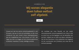 Multifunctioneel WordPress-Thema Voor Tekst Op Een Donkere Achtergrond