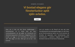 HTML5 Responsiv För Text På Mörk Bakgrund