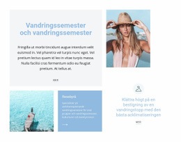 Bootstrap HTML För Res Till Varma Länder
