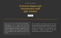 Text På Mörk Bakgrund - Personlig Webbplatsmall