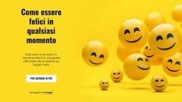 Come Essere Felici In Qualsiasi Momento? - Pagina Di Destinazione Dell'E-Commerce