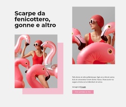 Moda Fenicottero - Semplice Costruttore Di Siti Web