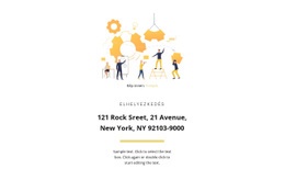 Csapat Siker - Céloldal Sablon