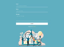 Our Application Form - Web Page Design For Any Device