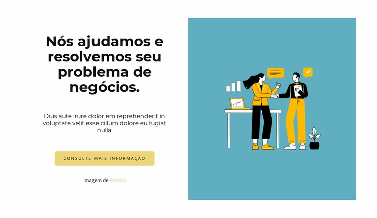 Ajuda rápida Construtor de sites HTML