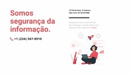 Web Design Incrível Para Para Comunicação Rápida