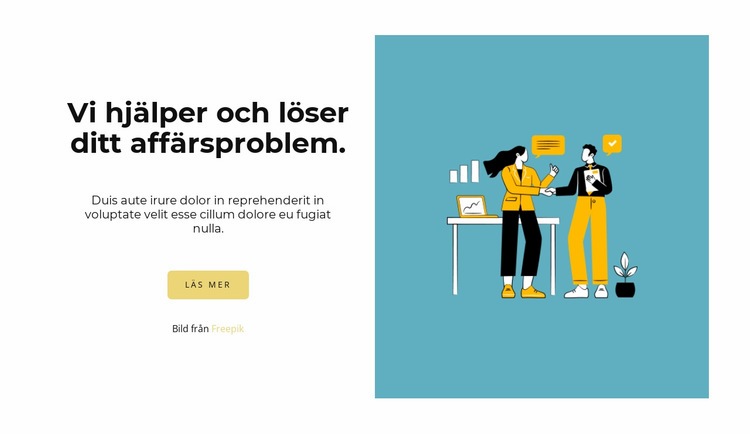 Snabb hjälp WordPress -tema