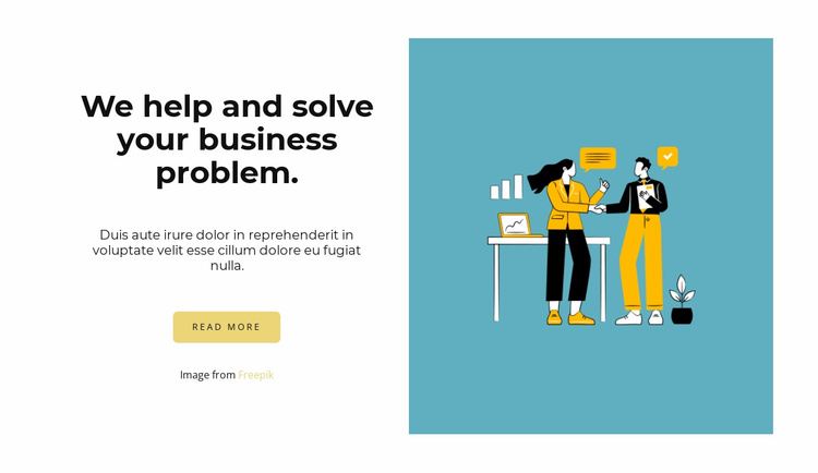 Quick help Landing Page