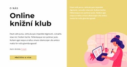 Bezplatná Šablona Návrhu Pro Knižní Klub