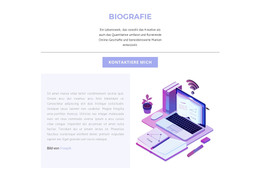 Biografie Des Webdesigners – Webvorlage