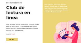 Club Del Libro - Plantilla HTML5, Responsiva, Gratuita