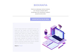 Biografia Projektanta Stron Internetowych - Szablon Internetowy