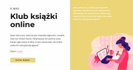 Klub Książki - Szablon HTML5, Responsywny, Darmowy