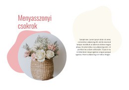 Menyasszonyi Csokrok