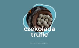 Trufle Czekoladowe Darmowy Szablon Strony Internetowej CSS