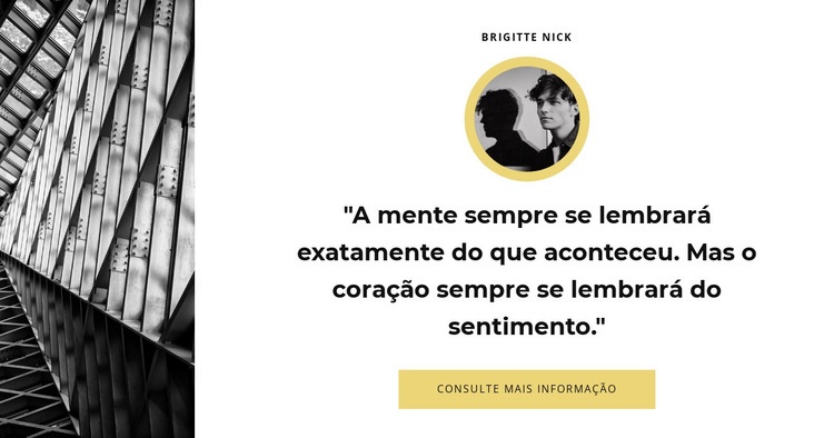 Opinião do nosso diretor Landing Page