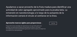 Información De Negocios - Plantilla De Una Página