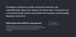 Tekst Szablony HTML