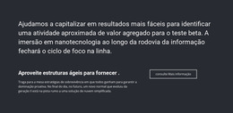 Modelo De Plataforma De Lançamento Para Informação De Negócios