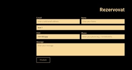 Zarezervovat Hned – Jednoduchá Šablona Webu