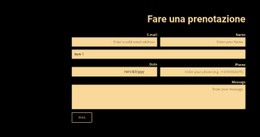 Strumento Di Simulazione Del Sito Web Per Prenota Ora